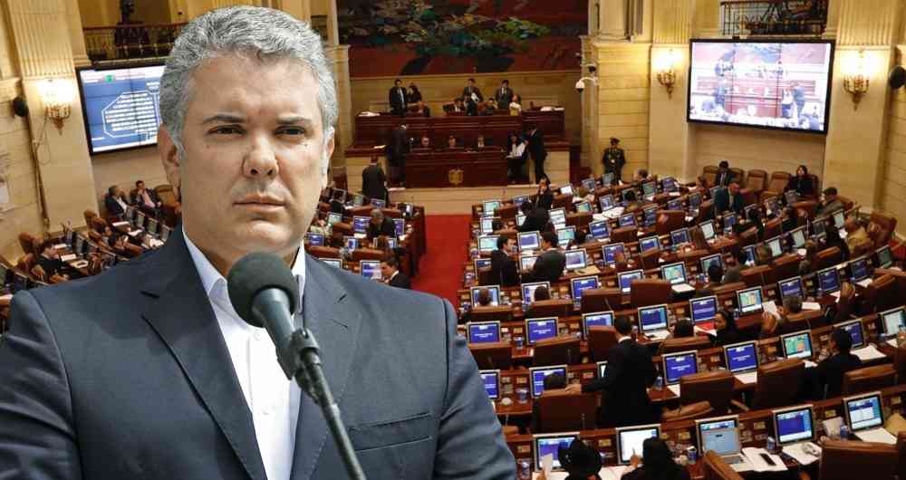 Duque instala período de sesiones del Congreso con una balanza política  desfavorable - 45 Segundos
