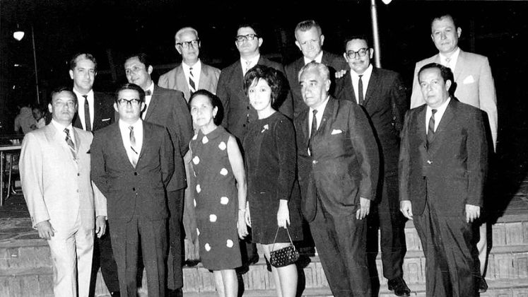 Foto del recuerdo | Reunión social en el Club de Cazadores en 1970