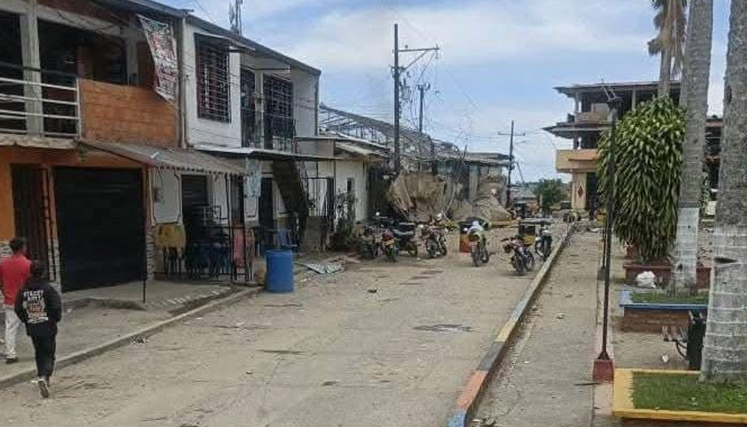 atacan estación de Policía en El Carmelo y se registran hostigamientos en varios municipios