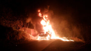 Carrotanque se incendió en la vía Ocaña – Convención