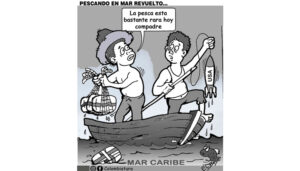 Pescando en mar revuelto